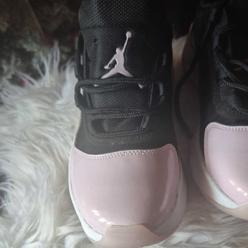 Black and Pink Sneakers